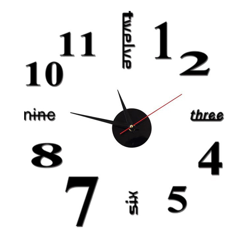 Lisslune | DIY Modern punchless wall clock