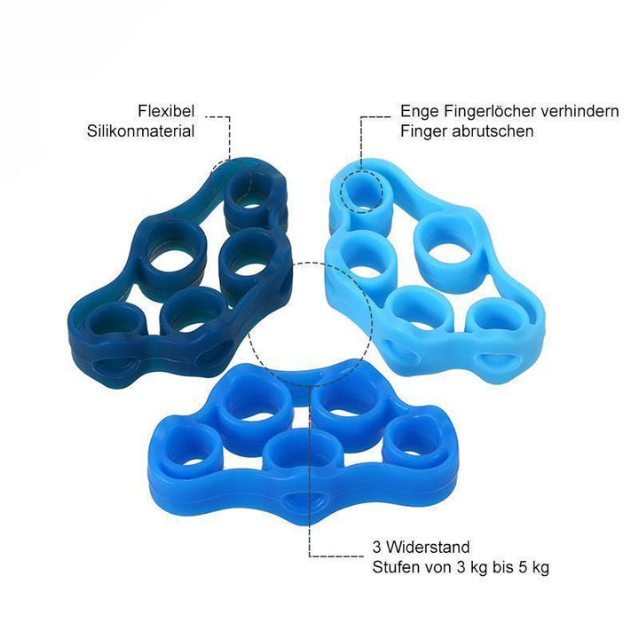 Lisslune | Silicone Finger Bands, ALPHA GRIPS