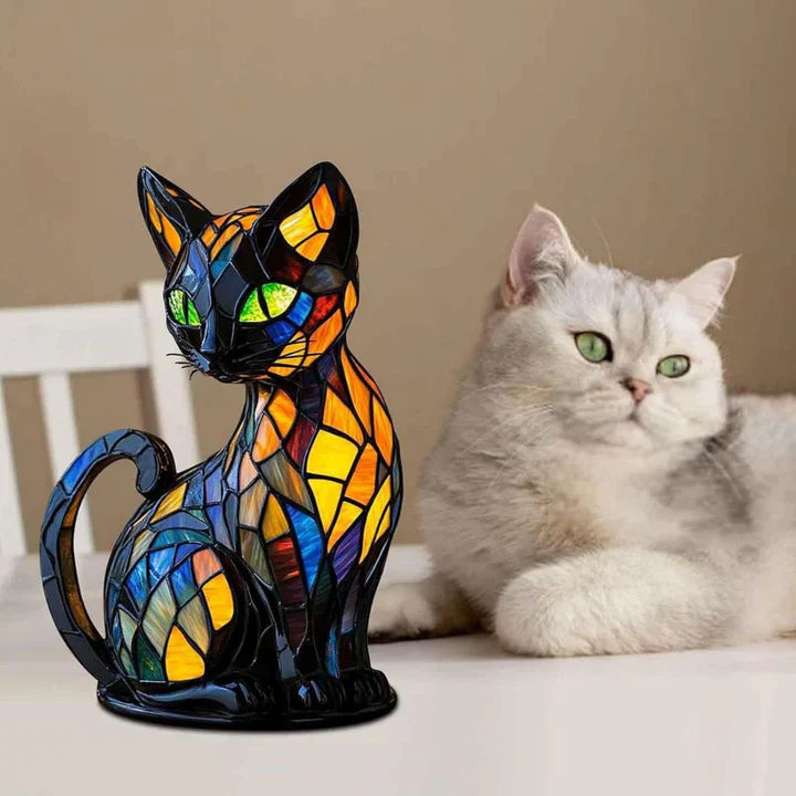 Lisslune | Lumikat Handmade Glowing Cat Lamp – Ambient Lighting and Gift