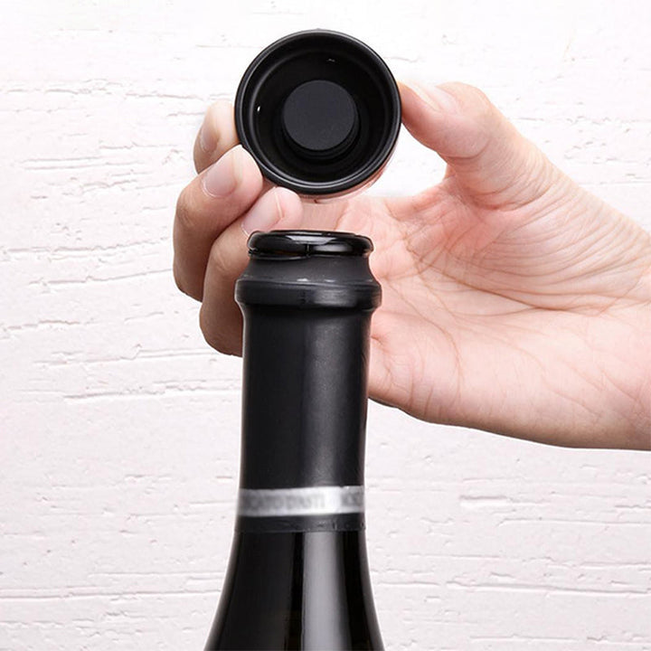 Lisslune | Silicone sealed red wine and champagne stopper
