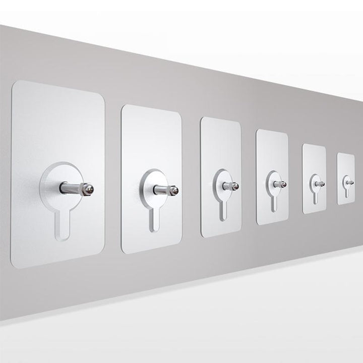 Lisslune | Transparent Screw Hooks, 10 Pieces