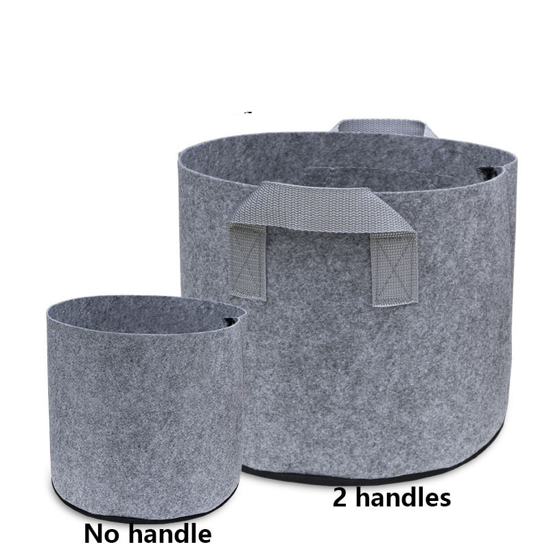 Lisslune | Planting bag made of nonwoven fabric – Robust garden container with handles for plants