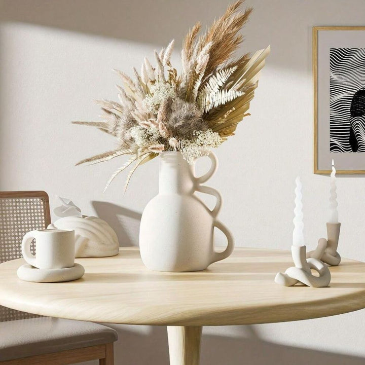 Lisslune | Sculptura Ceramic Vase – Elegant sculptural design for timeless interiors