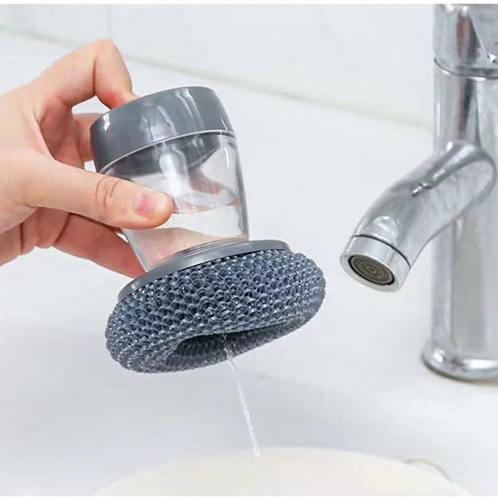 Lisslune | Kitchen soap dispenser hand brush