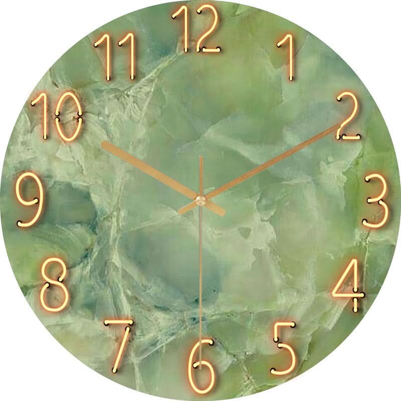 Lisslune | Modern Wooden Wall Clock with Silent Mechanism