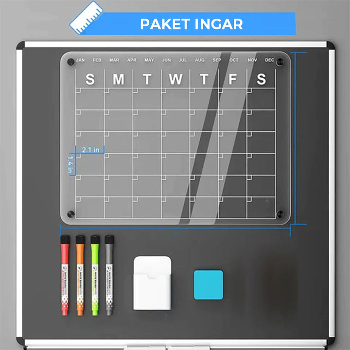 Lisslune | Magnetic Calendar for the Fridge