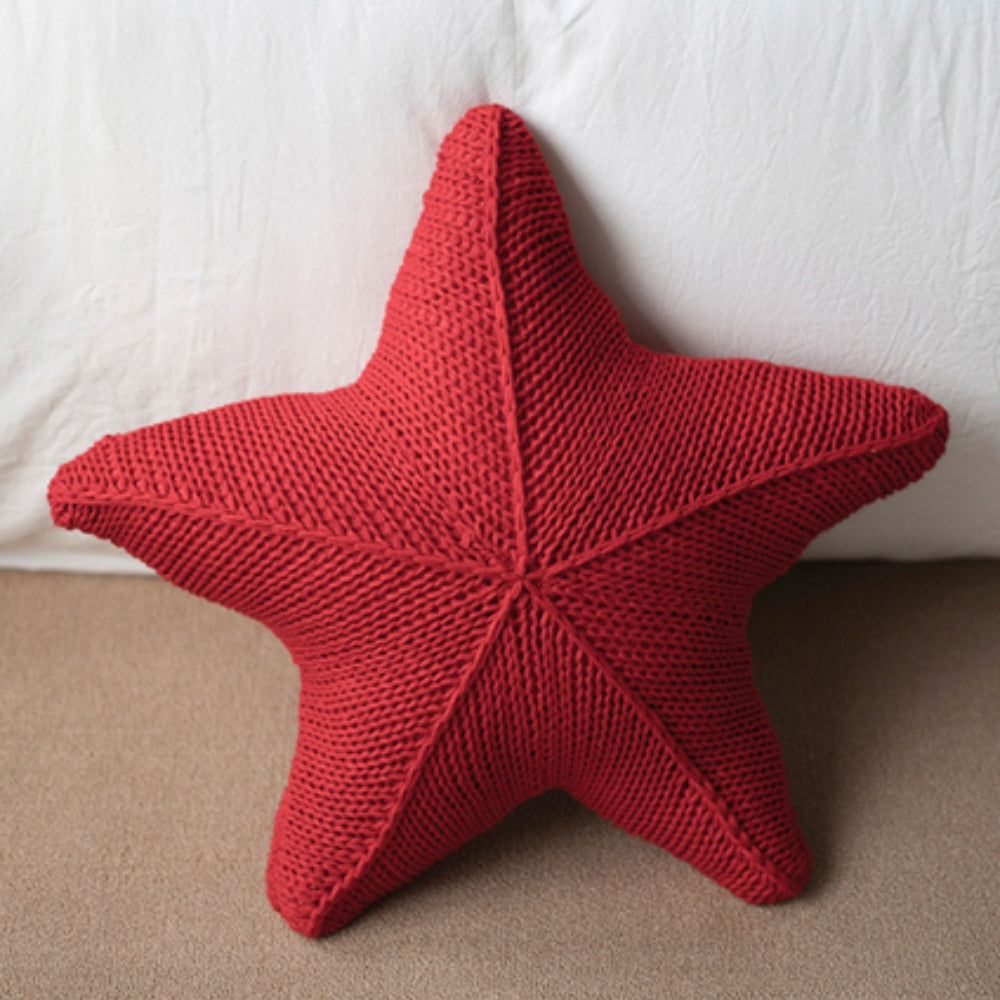 Lisslune | Starfish Hand-Knitted Cushion