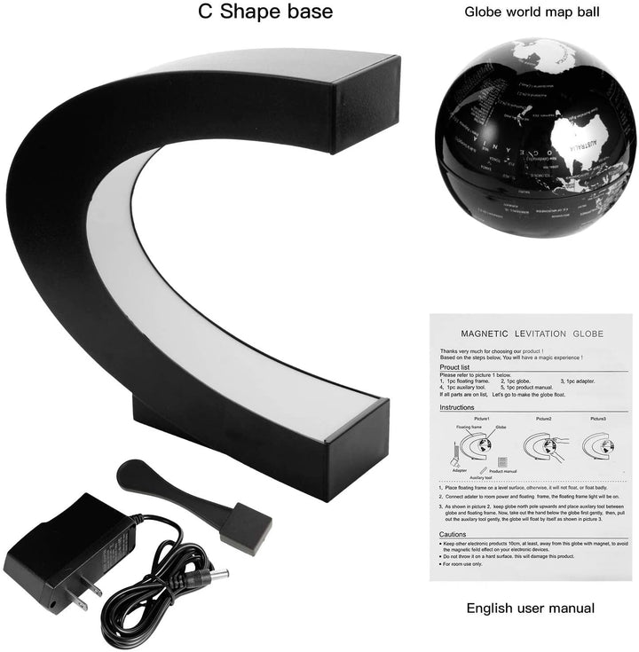 Lisslune | Floating Antigravity Globe LED Lamp