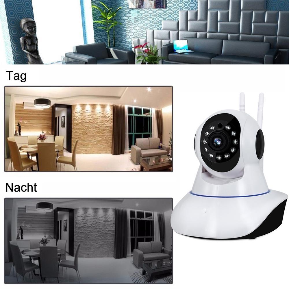 Lisslune | 360° Rotatable Wireless WiFi HD 720P IP Camera