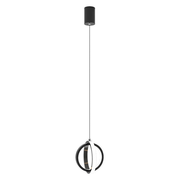 Lisslune | LED Pendant Light with Three-color Dimming, Energy-saving LED Chip, Soft Light Eye Protection and Environmentally Friendly Materials, for Bedroom, Bar, Living Room, Dining Room and More