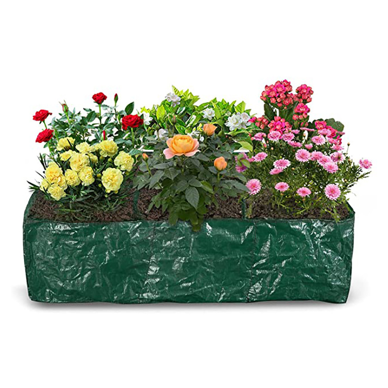 Lisslune | Planting bag with multiple compartments – Robust garden storage for plants and herbs