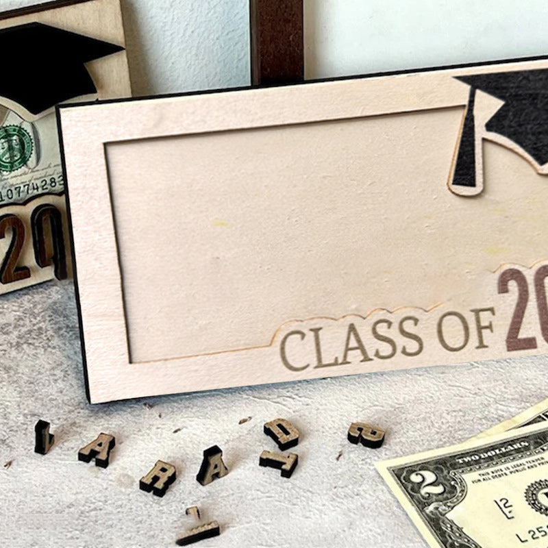 Lisslune | Personalized graduation money holder