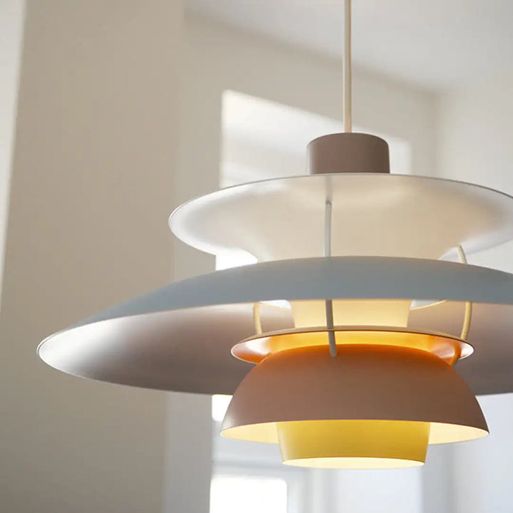Lisslune | Modern LED Ceiling Lamp Round – Dimmable & Durable – Stylish Lighting for Living Room, Dining Room & Office