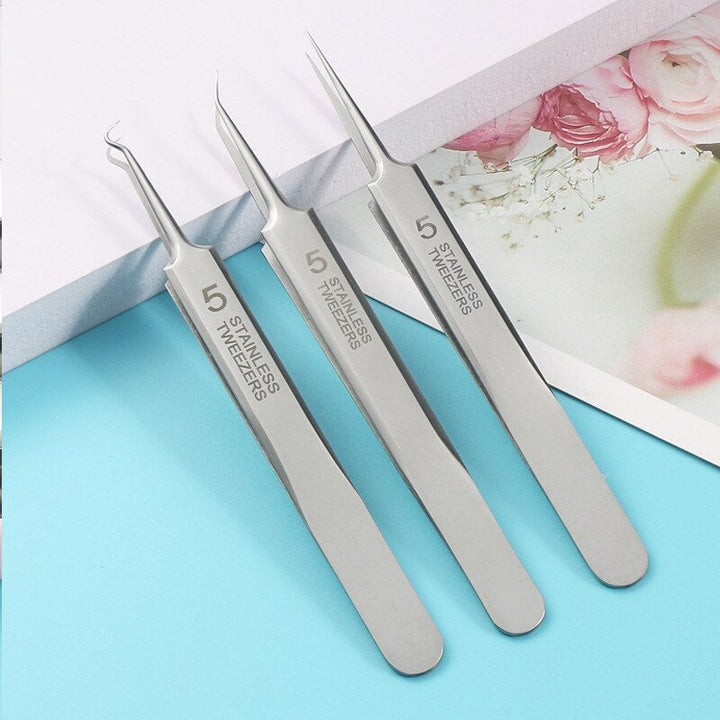 Lisslune | Ultra-fine impurity tweezers made of stainless steel