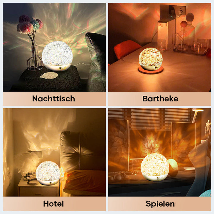 Lisslune | Water wave dynamic projection atmosphere lamp