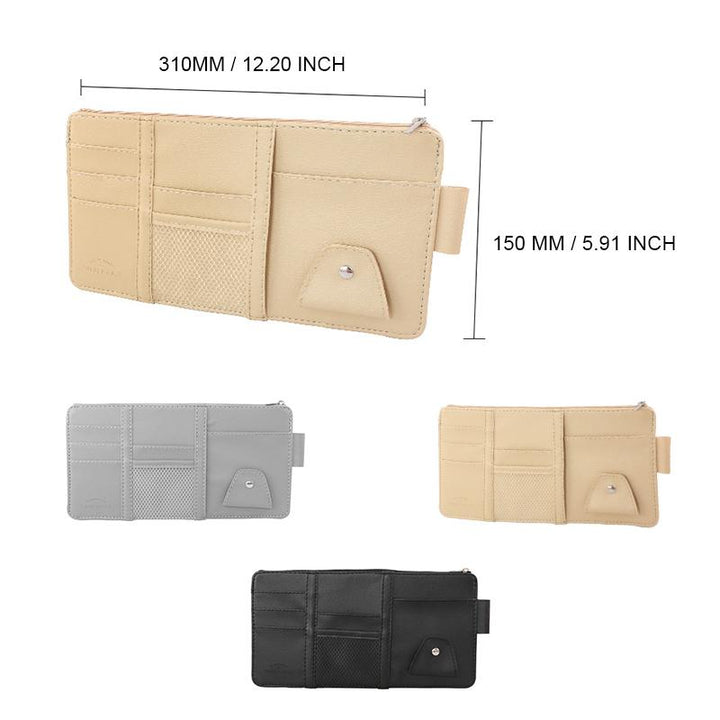 Lisslune | All-in-One Car Sunshade Organizer