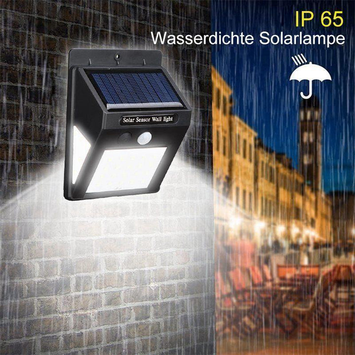 Lisslune | 20 LED Solar Lamps Outdoor, Super Bright Wall Light with Motion Sensor