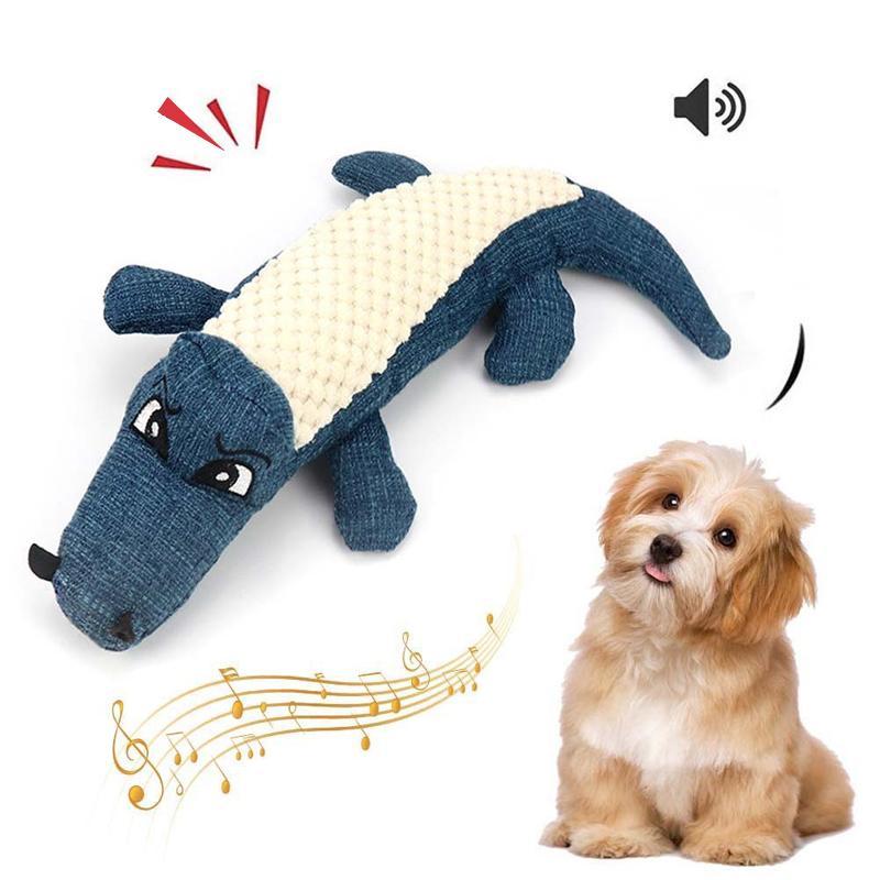 Lisslune | Dog Toy Plush Crocodile