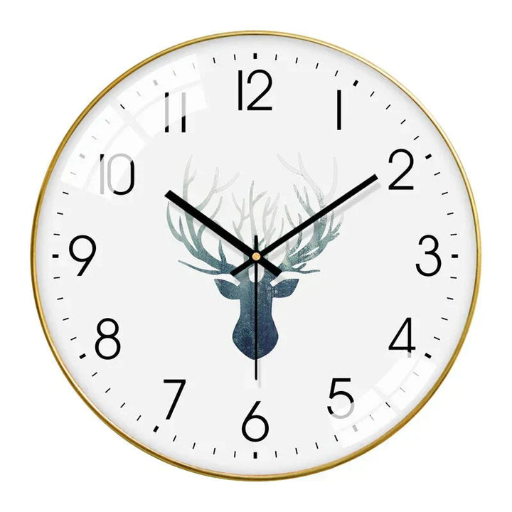Lisslune | Skandora Silent Wall Clock – Modern minimalist clock for Nordic interior