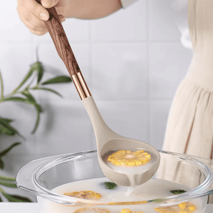 Lisslune | CulinaryEase Silicone Cutlery Set
