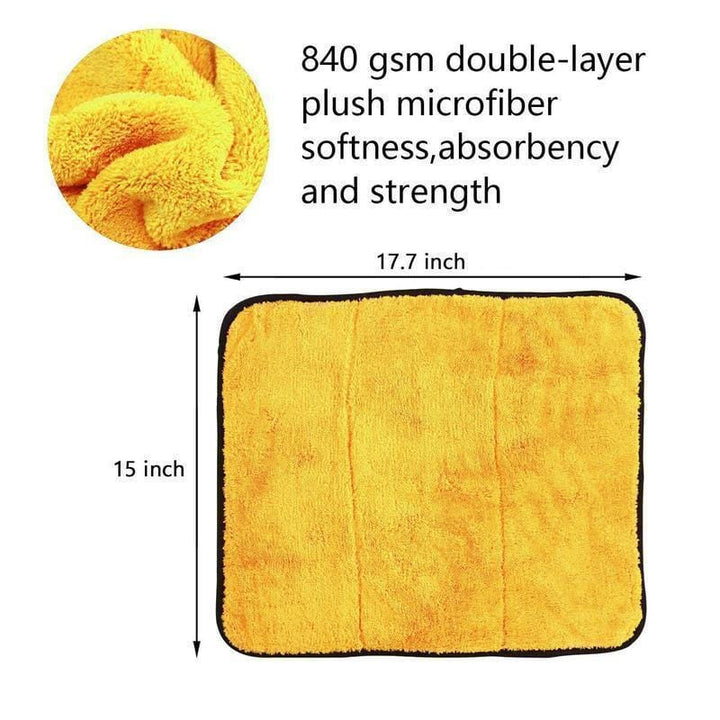 Lisslune | Professional Polishing Waxing Drying Cleaning Cloth