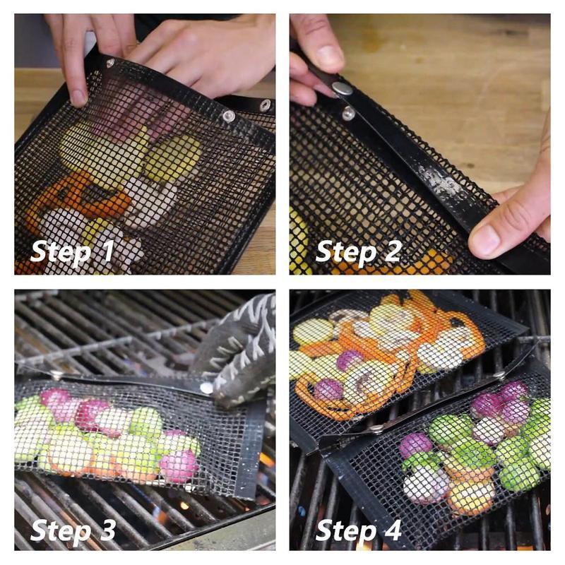 Lisslune | Bequee Non-Stick Mesh Grill Bag