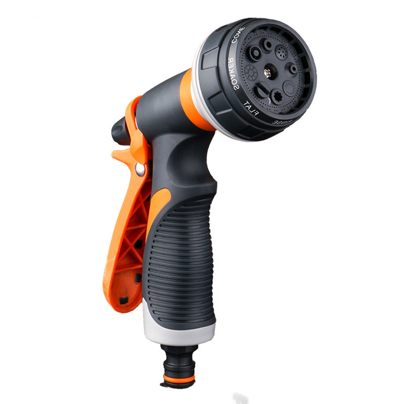 Lisslune | Multi-functional garden spray nozzle with 9 spray patterns – Ergonomic spray nozzle for garden irrigation