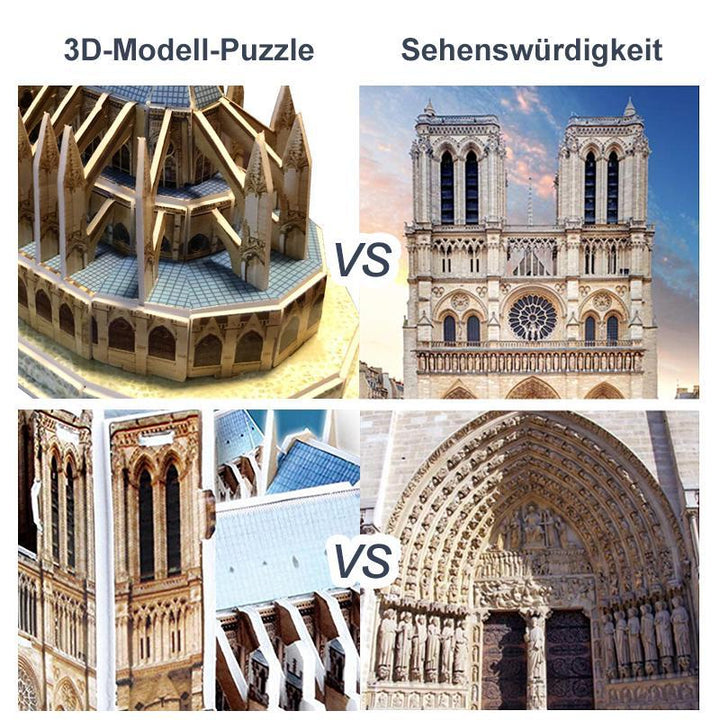 Lisslune | 3D Model Puzzle Landmark around the world