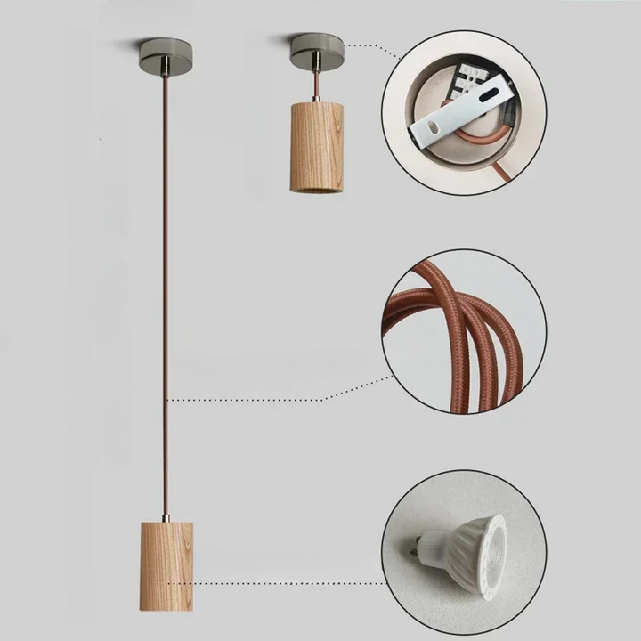 Lisslune | Scandinavian Wood Hanger