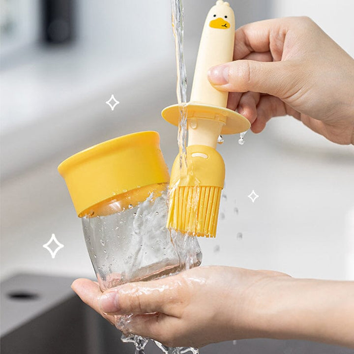 Lisslune | Oil dispenser with brush for BBQ
