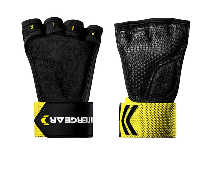 Lisslune | GripFit Wrist Gloves - Non-Slip, Anti-Callous Pull-Up Grips