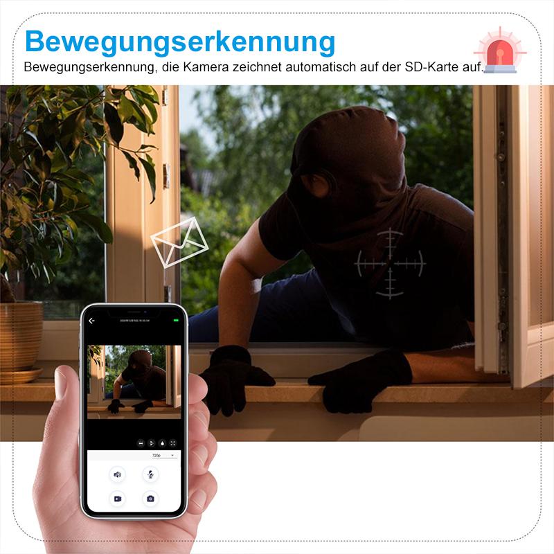 Lisslune | Intelligent wireless WiFi full-color camera with light bulb