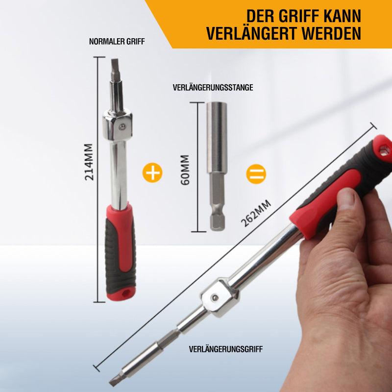 Lisslune | Removable Ratchet Wrench Set