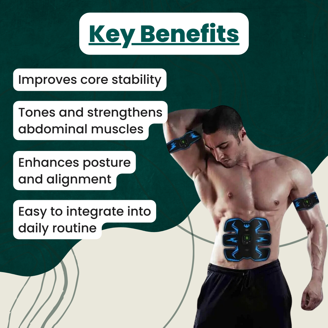 Lisslune | Abdominal Exerciser | Fitness Machine for Muscle Trainer | Equipment for Abs Workouts