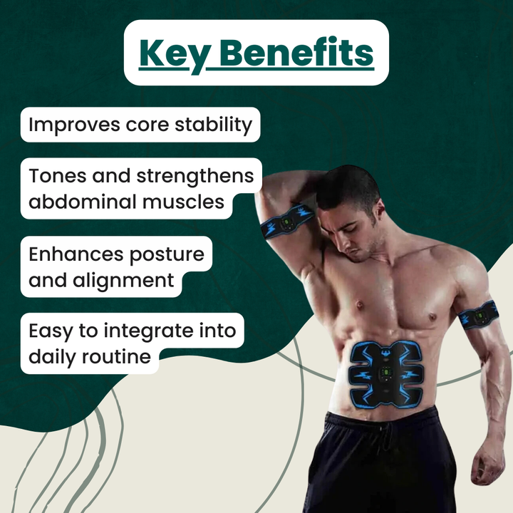 Lisslune | Abdominal Exerciser | Fitness Machine for Muscle Trainer | Equipment for Abs Workouts