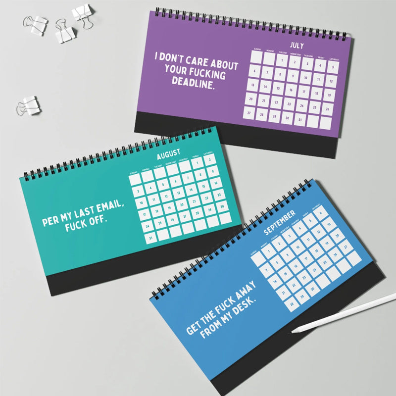 Lisslune | Funny 2025 sarcastic calendar