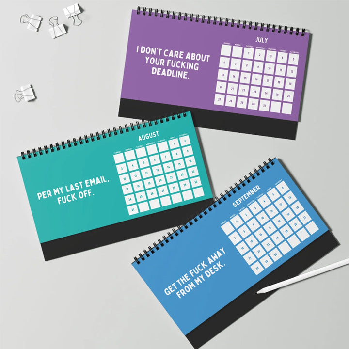 Lisslune | Funny 2025 sarcastic calendar