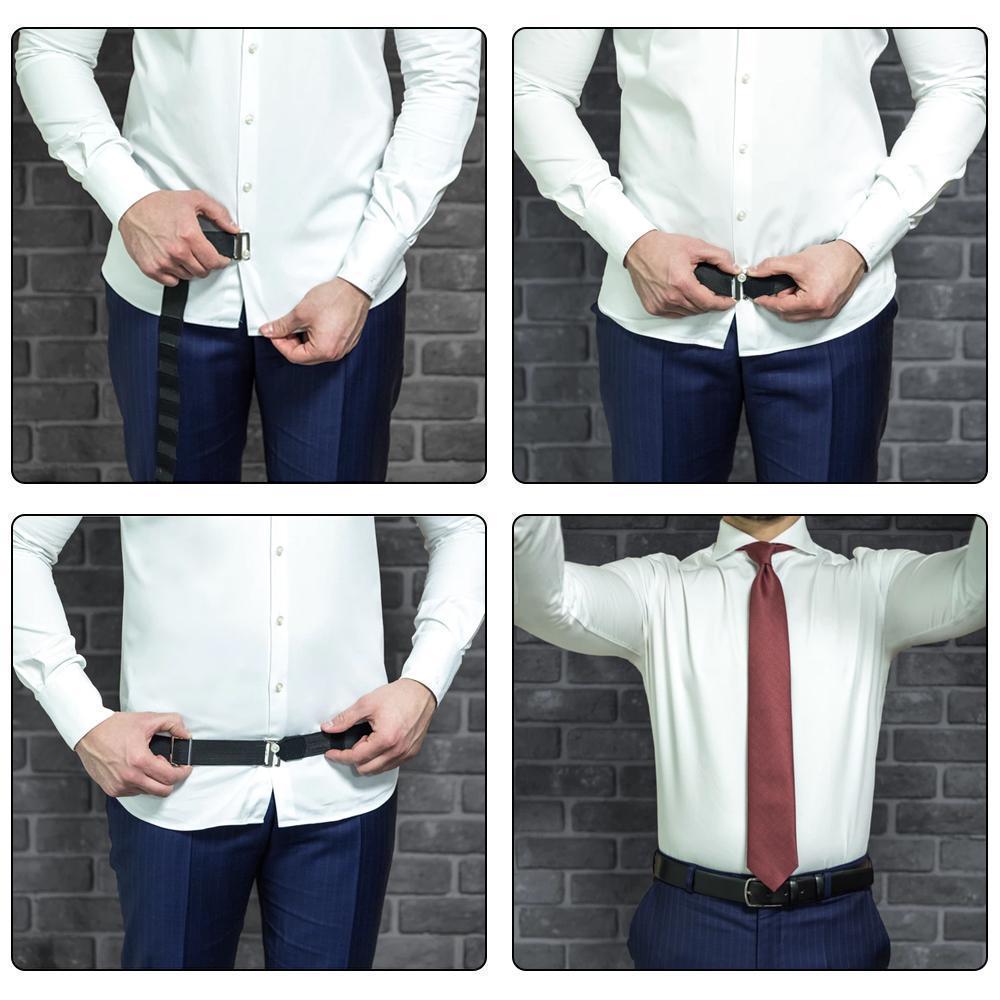 Lisslune | Non-slip and wrinkle-resistant shirt belt