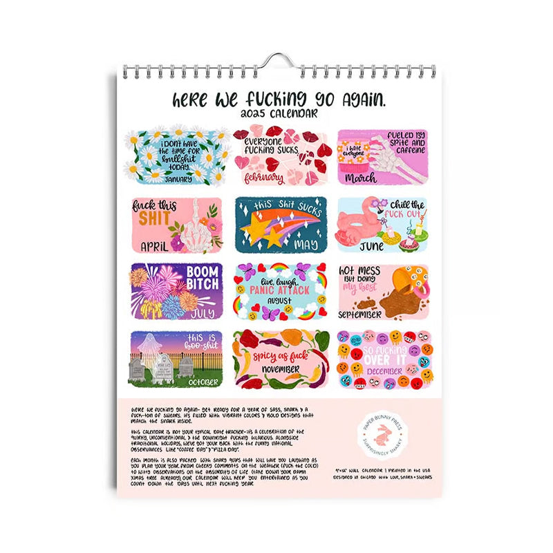 Lisslune | New Version - Hot Air Balloon - NOW IT STARTS AGAIN 2025 CALENDAR