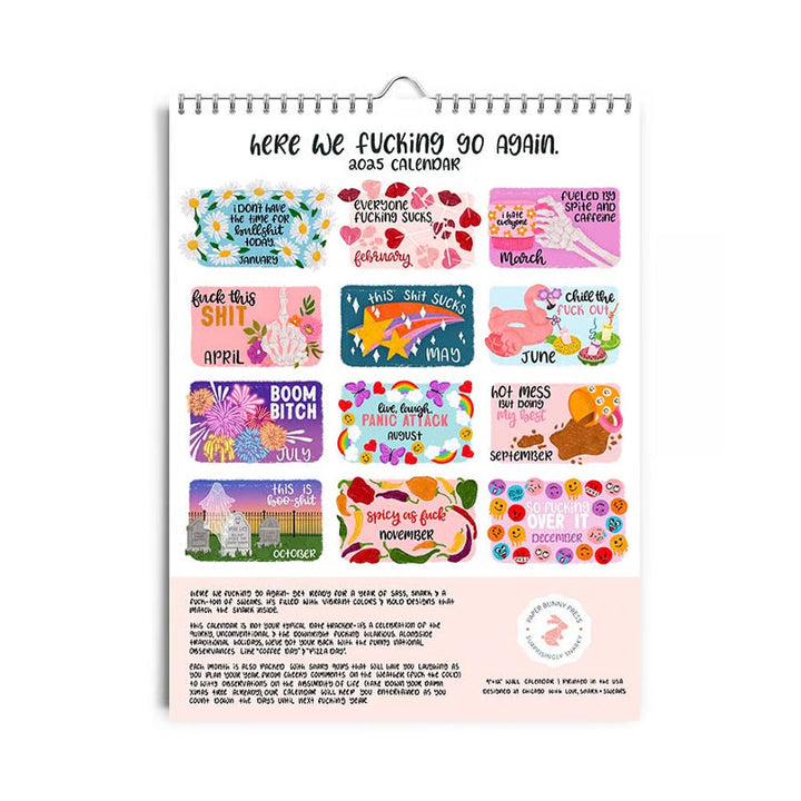 Lisslune | New Version - Hot Air Balloon - NOW IT STARTS AGAIN 2025 CALENDAR
