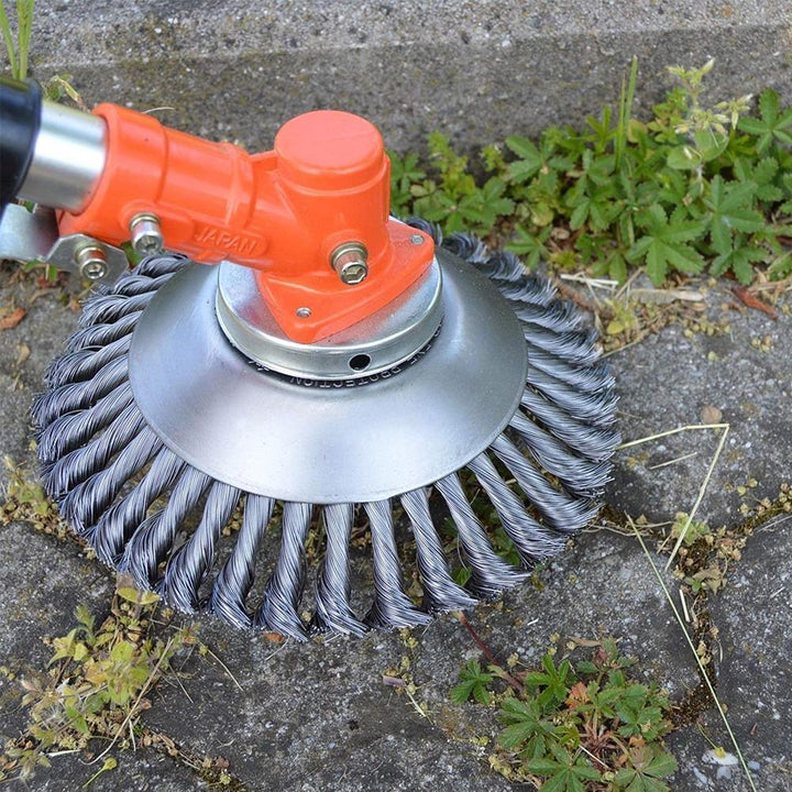Lisslune | Weed brush for garden cleaner