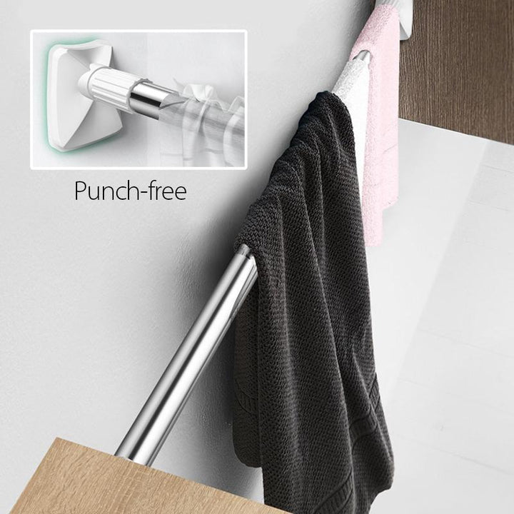 Lisslune | Clothes hanger telescopic rod (extendable from 19.7-31.5 inches)