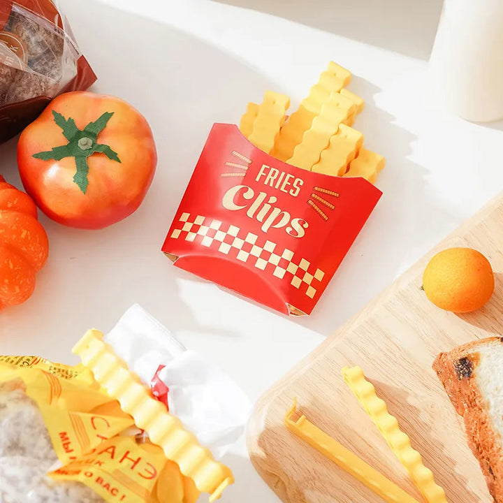 Lisslune | Funny Magnetic French Fry Food Clips