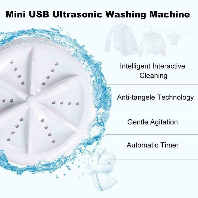 Lisslune | Ultrasonic Portable Dishwasher And Laundry Piece