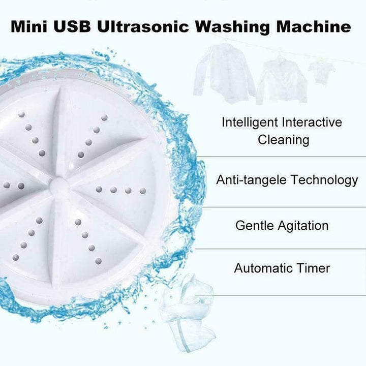 Lisslune | Ultrasonic Portable Dishwasher And Laundry Piece