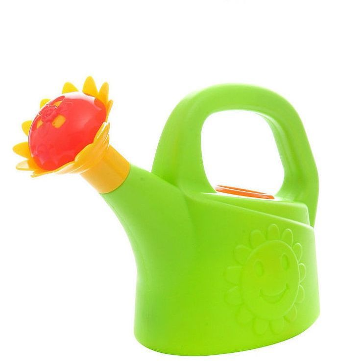 Lisslune | Children's watering can with flower mouth – Colorful plastic watering can for little gardeners