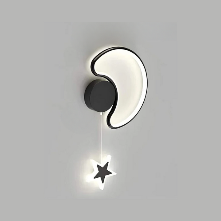 Lisslune | DreamLight | Magical Wall Lamp with Clouds, Stars and Moon
