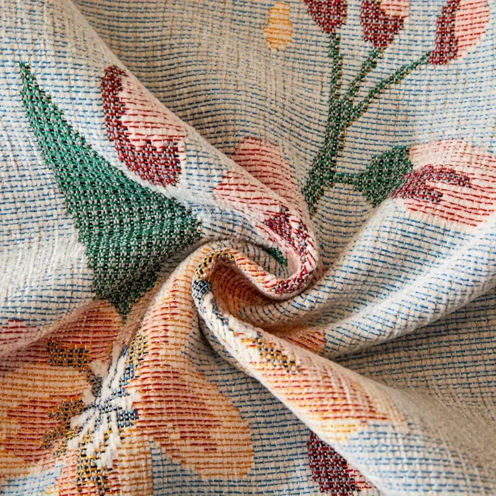Lisslune | Amara Floral Reversible Sofa Cover