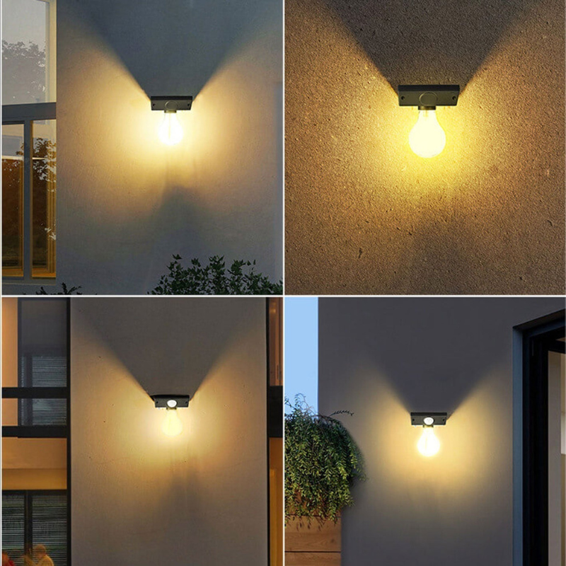 Lisslune | SolarGuard Wall Lamp with Motion Sensor