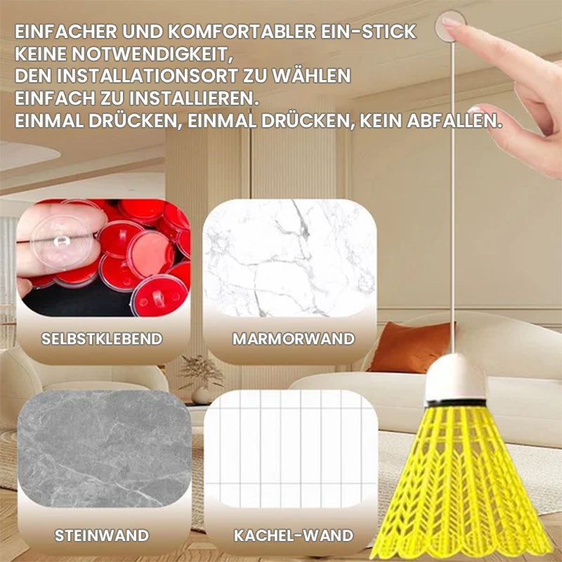 Lisslune | Badminton Trainer with automatic rebound
